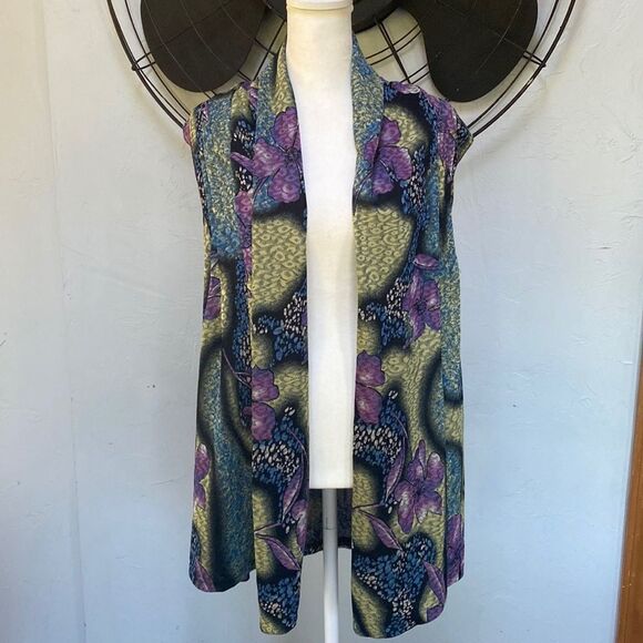 Magic Sleeveless Vest Shawl Tunic - Picture 1 of 8